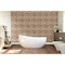 Ekena Millwork Ancient Boat Wood Mosaic Wall Tile, Natural Finish, 11 7/8"W x 11 7/8"H x 1/2"P WPW12X12ACMENA - alternate 4